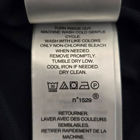 Lauren Ralph Lauren Plus Size Faux-Wrap Surplice Neck Top Navy Blue NWT - Picture 10 of 10